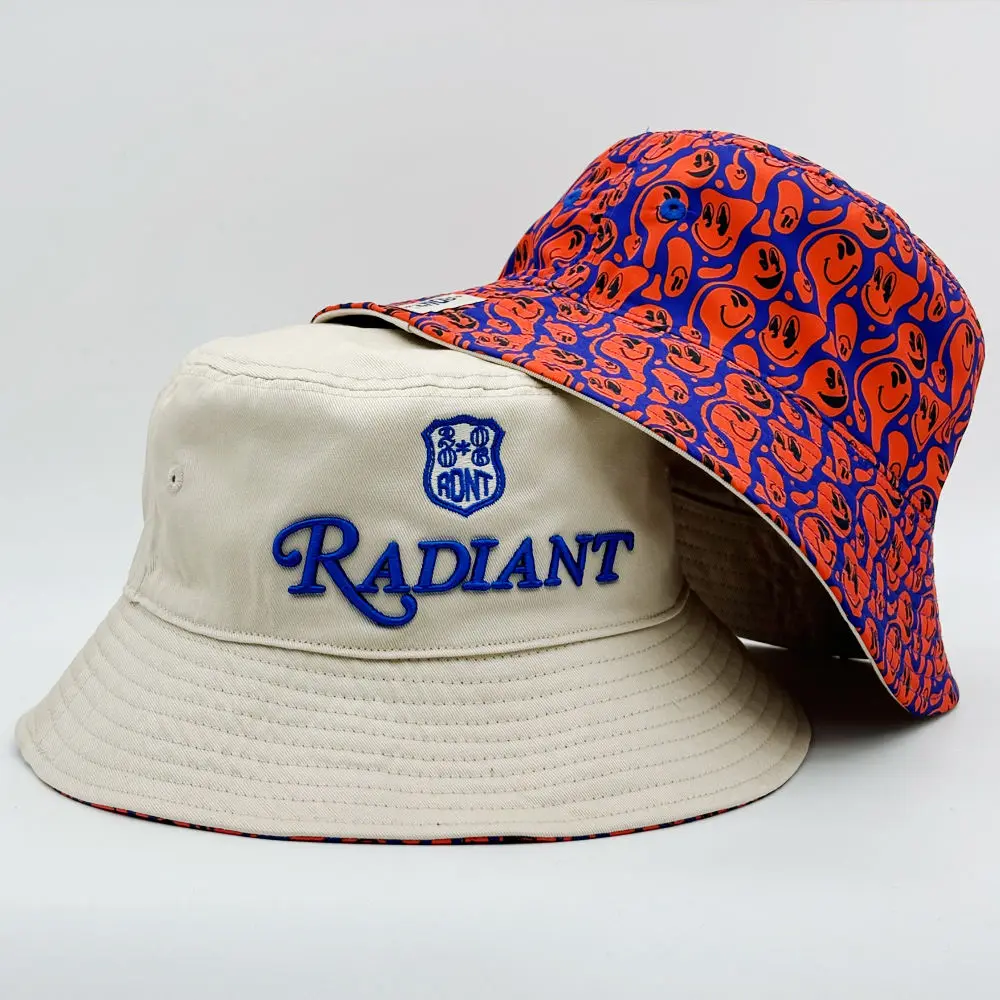 Custom Reversible Bucket Hat with Embroidery Logo OEM ODM Cotton Fisherman Hat Manufacturer