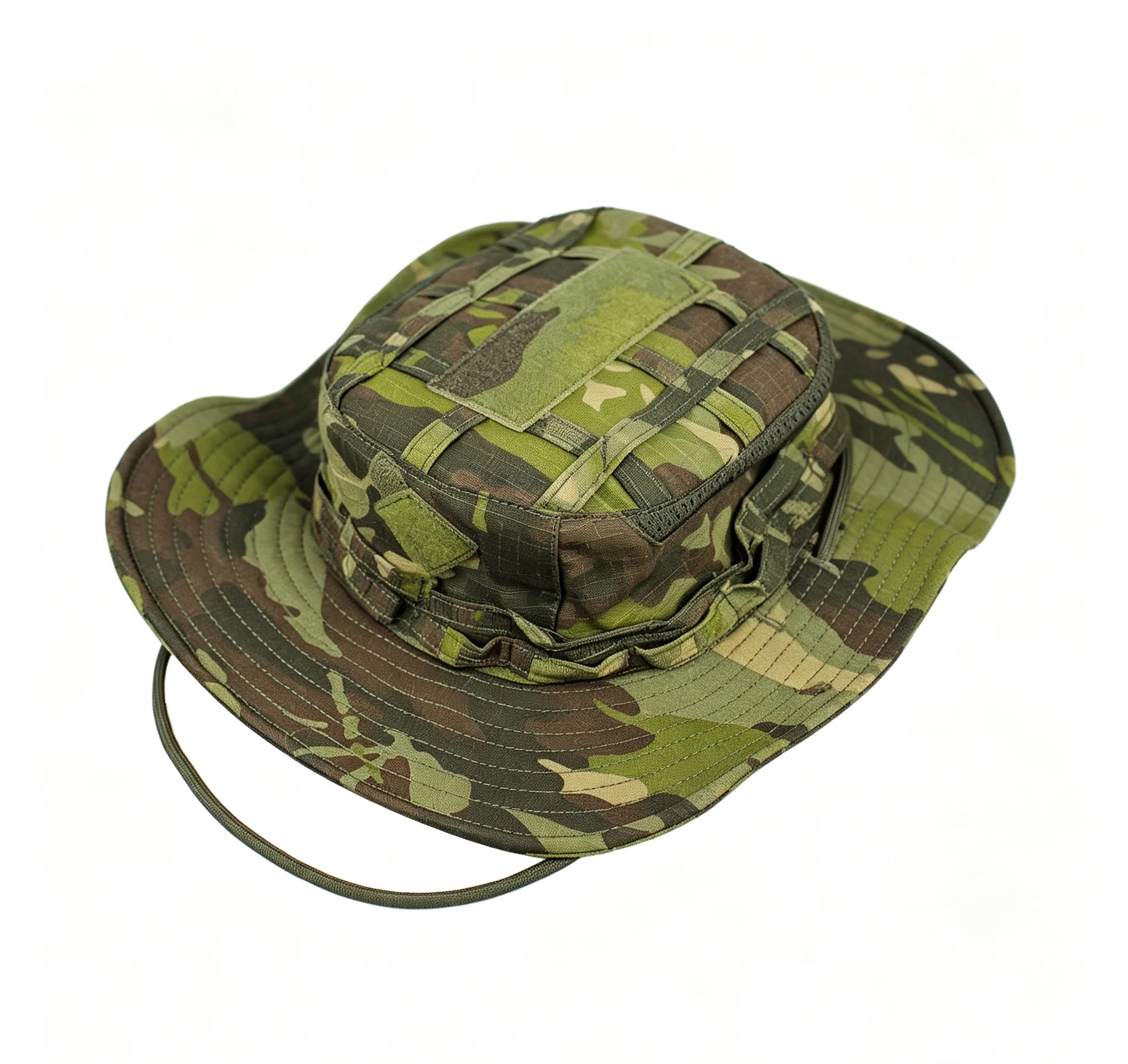 Green Camouflage Bucket Hat