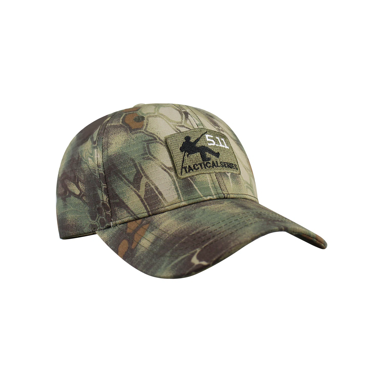 Green Gauze Embroidery Baseball Cap