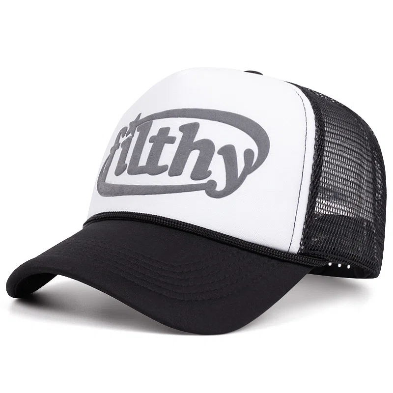 White Trucker Cap